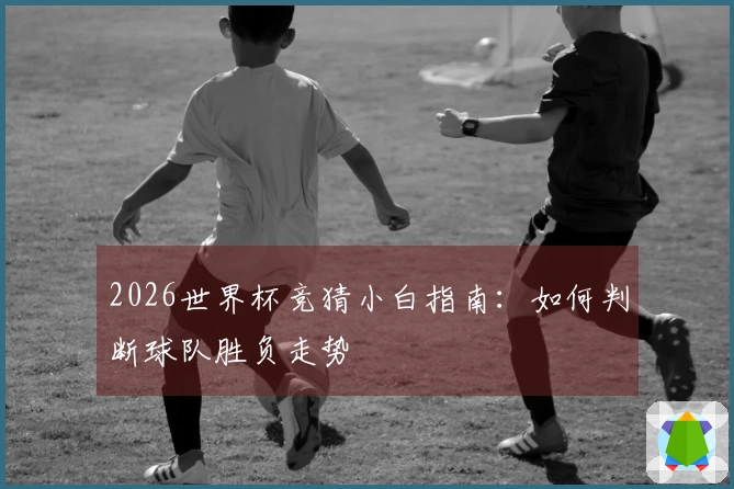 2026世界杯竞猜小白指南：如何判断球队胜负走势