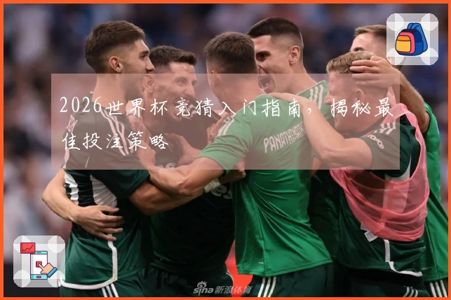 2026世界杯竞猜入门指南，揭秘最佳投注策略